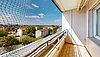 Sonnengefluteter Balkon 