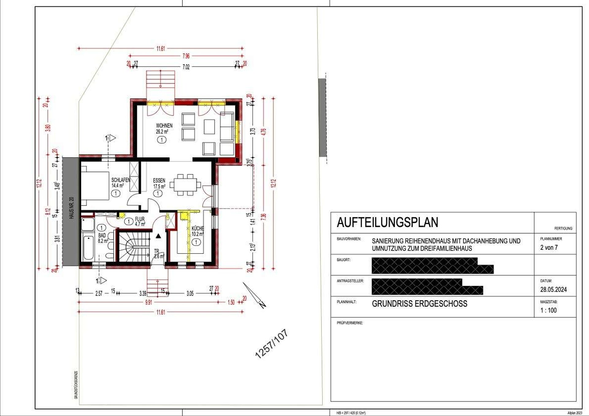 Grundriss Erdgeschoss